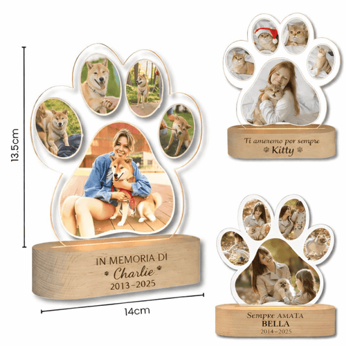 ZampaLove™ Lampada emotiva Personalizzata