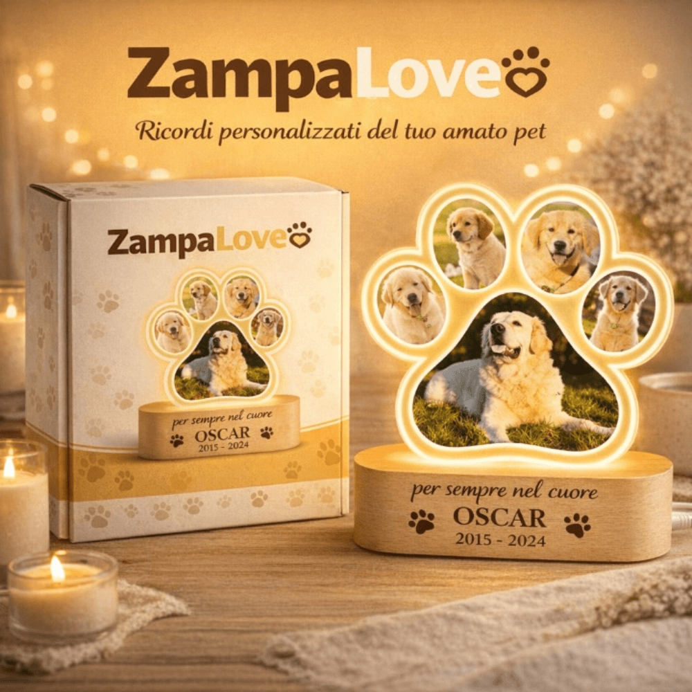 ZampaLove® : La luce che custodisce il tuo legame