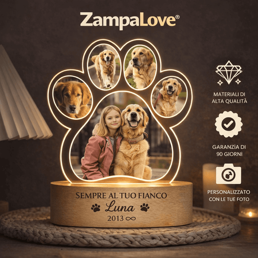 ZampaLove™ Lampada emotiva Personalizzata