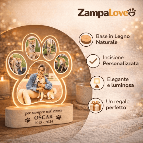 ZampaLove™ Lampada emotiva Personalizzata
