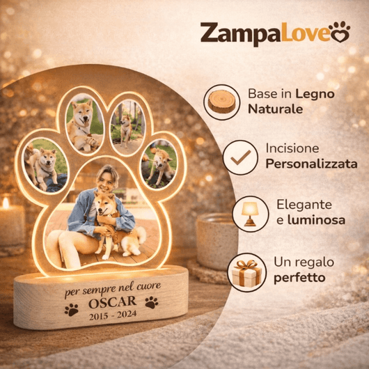 ZampaLove™ Lampada emotiva Personalizzata